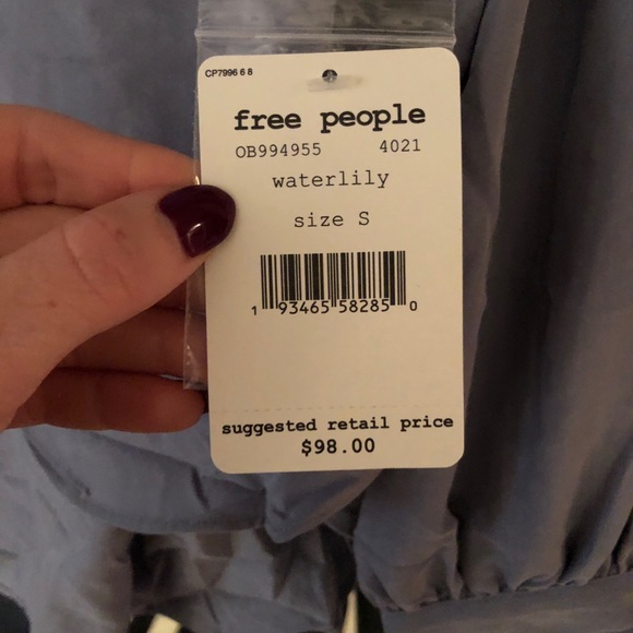 Dusty blue top - Picture 4 of 6